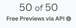 Chaque mois, 50 aperçus sont offerts