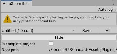 Afficher les packages même hors connexion, mais avec un avertissement